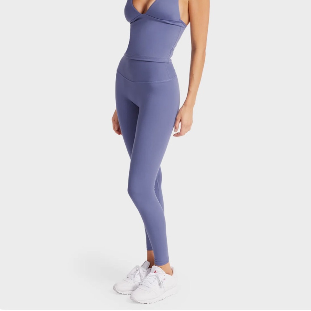 CSB IM Serenity Scrunch Leggings in Steel Blue - Picture 3 of 5